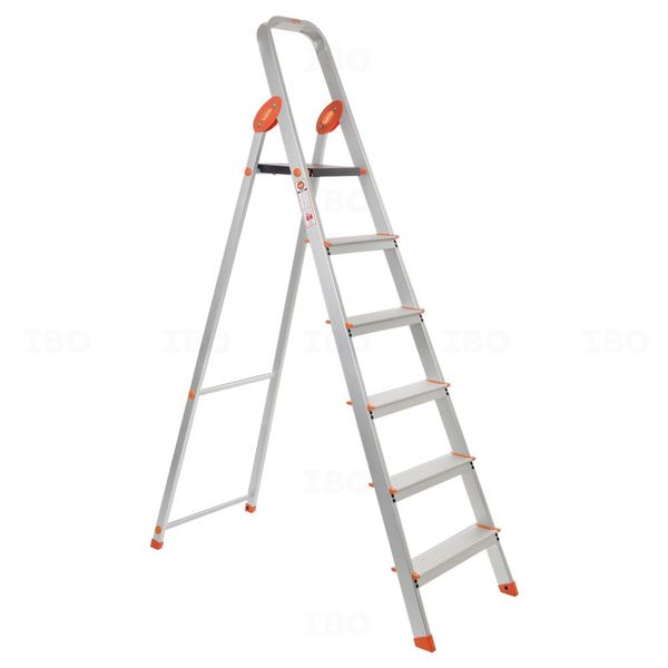 Bathla Advance Carbon Aluminium 6 Step Ladder