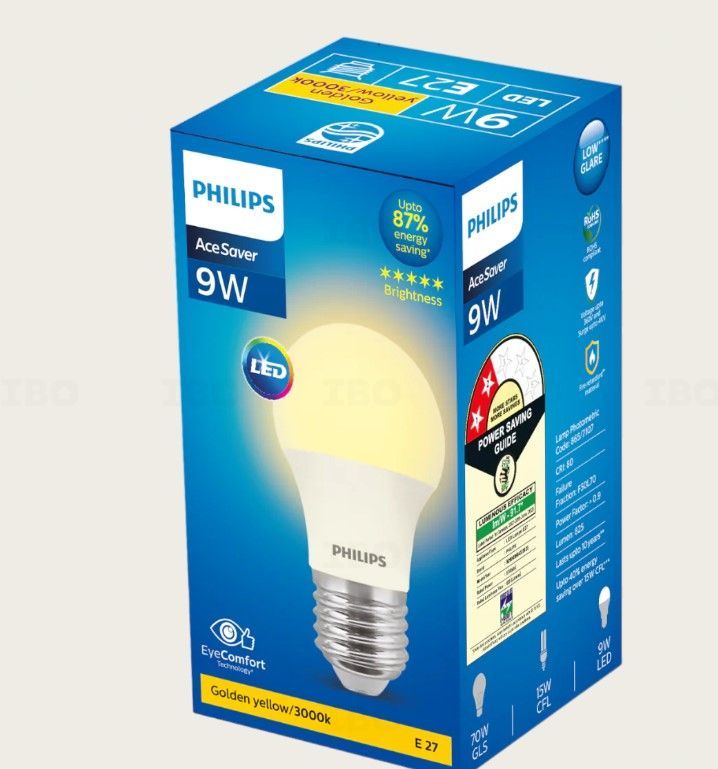 Philips 9 W NA Cool White LED Bulb