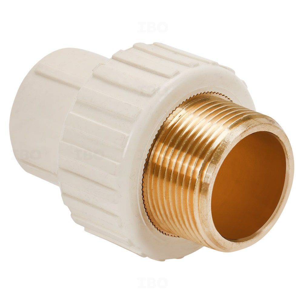 Prince 1¼ in. (32 mm) CPVC Adaptor - MTA (Brass) Prince 1¼ in. (32 mm) CPVC Adaptor - MTA (Brass)