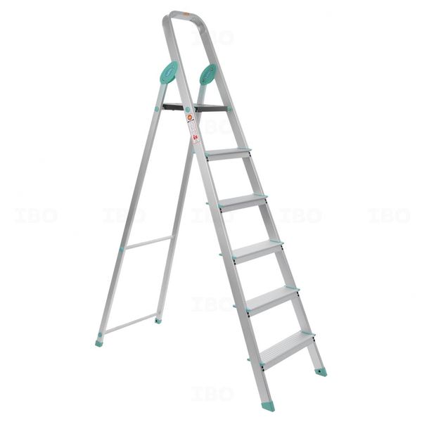 Bathla Advance Carbon Aluminium 6 Step Ladder