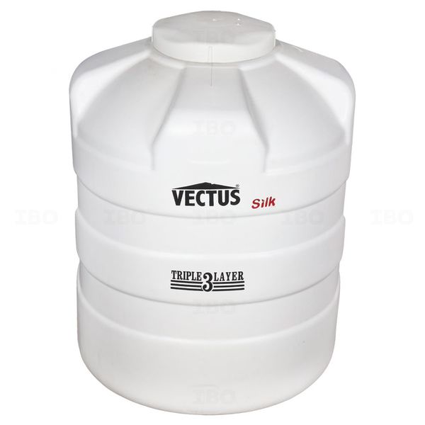 Vectus Silk 3 Layer White 1000 L Overhead Tank