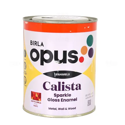 BIRLA opus SGE 43 Calista Sparkle Gloss 1 L Off White Enamel-Color BIRLA opus SGE 43 Calista Sparkle Gloss 1 L Off White Enamel-Color