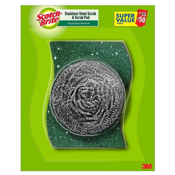 Scotch-Brite Steel & Scurb Combo