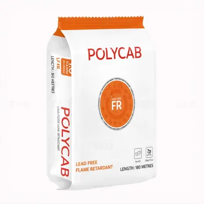 Polycab FRLF 4 sq mm Black 180 m
