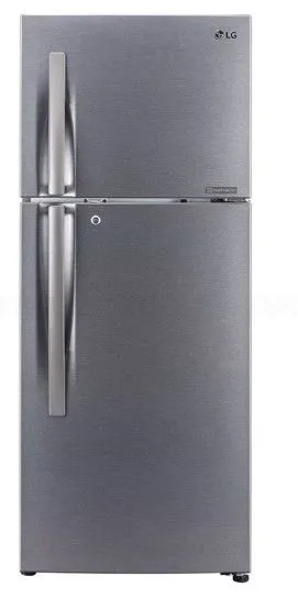 LG 240 L, 2 Star, Convertible, Frost Free Top Mounted Refrigerator (GL-S422SPZY, Dazzle Steel) LG 240 L, 2 Star, Convertible, Frost Free Top Mounted Refrigerator (GL-S422SPZY, Dazzle Steel)