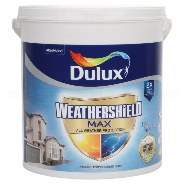 Dulux Paints Weatershield Max 3.6 L Deep Base Exterior Emulsion - Base