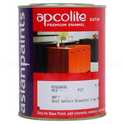 Asian Paints Apcolite Premium - Satin 1 L Rich Rose Wood Enamel-Color