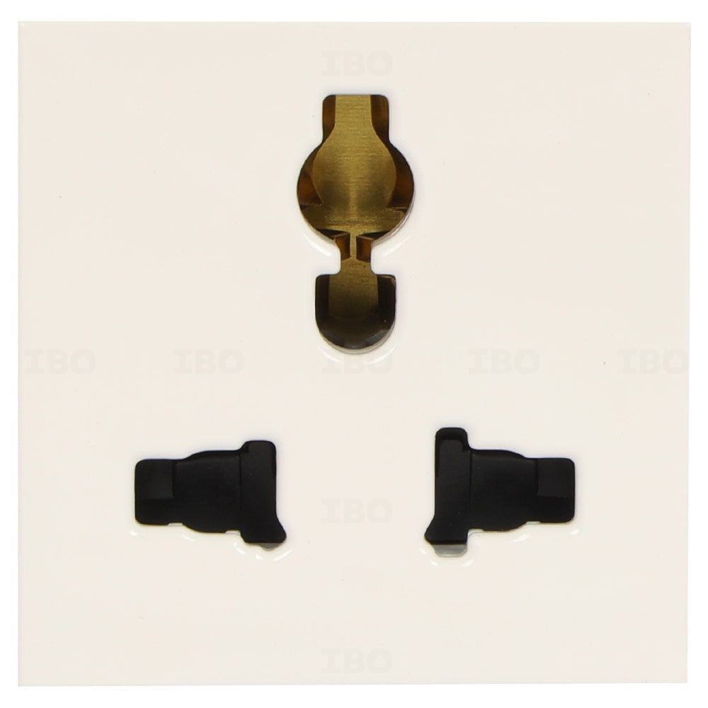 Legrand Lyncus White 3 pin 13 A 2 Module Socket Legrand Lyncus White 3 pin 13 A 2 Module Socket