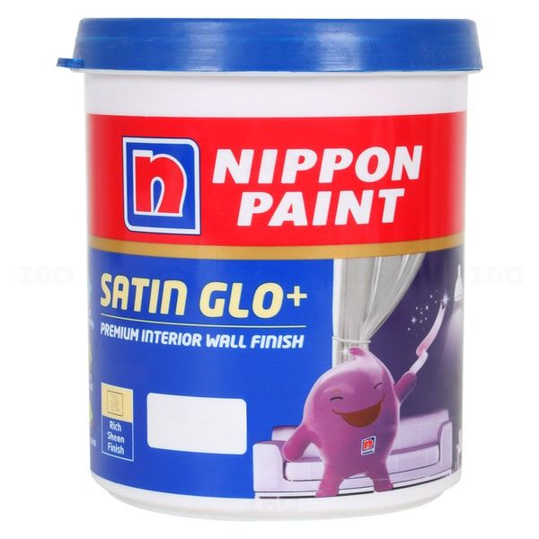 Nippon Satin Glo+ 900 ml SGP RED Interior Emulsion - Base