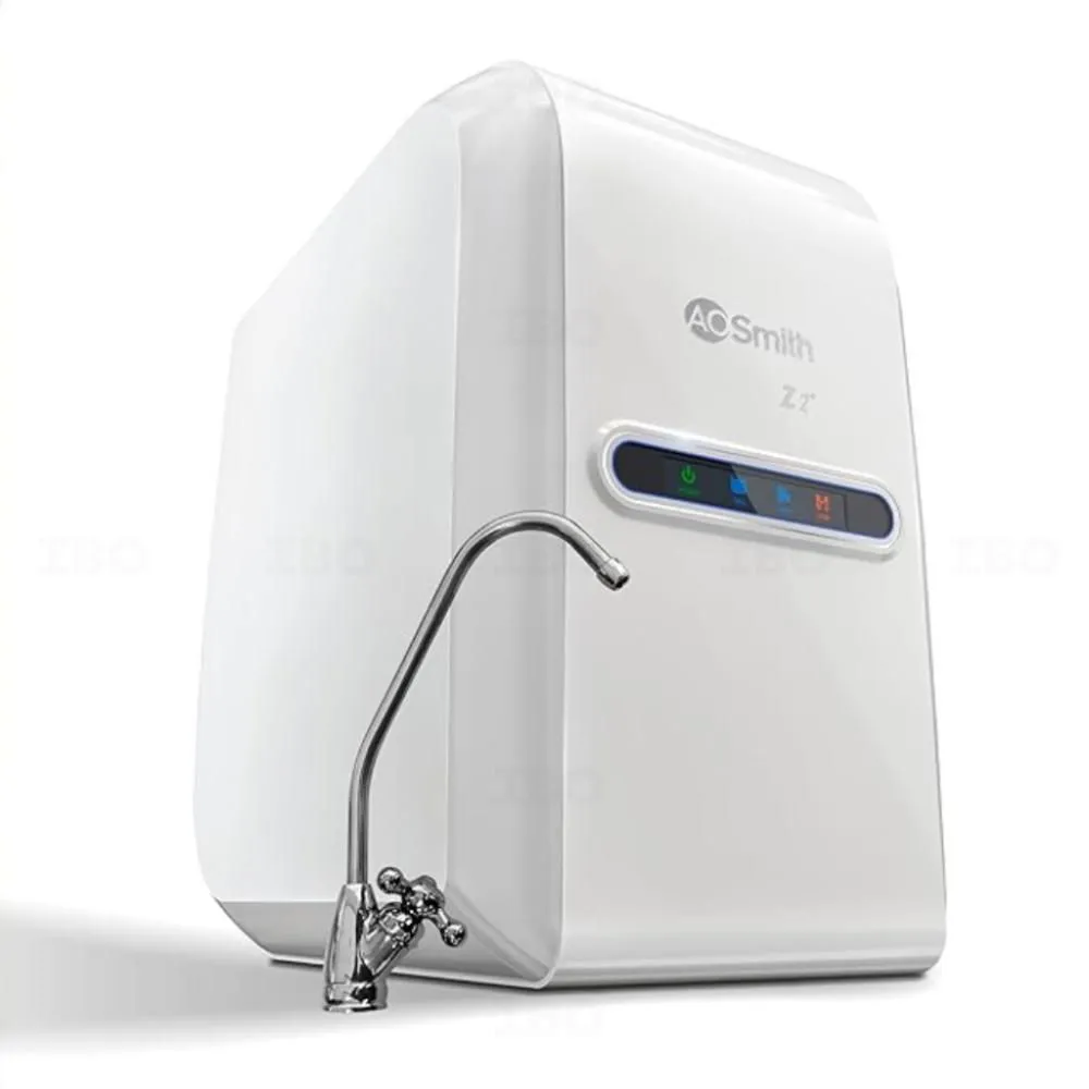 AO Smith Z2 Pro, Under the Counter, 6 L, RO Water Purifier (White)