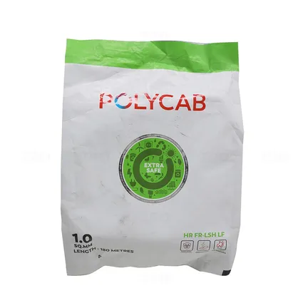 Polycab Green Wire 1 sq mm Red 180 m HR FR-LSH LF PVC Insulated Wire Polycab Green Wire 1 sq mm Red 180 m HR FR-LSH LF PVC Insulated Wire