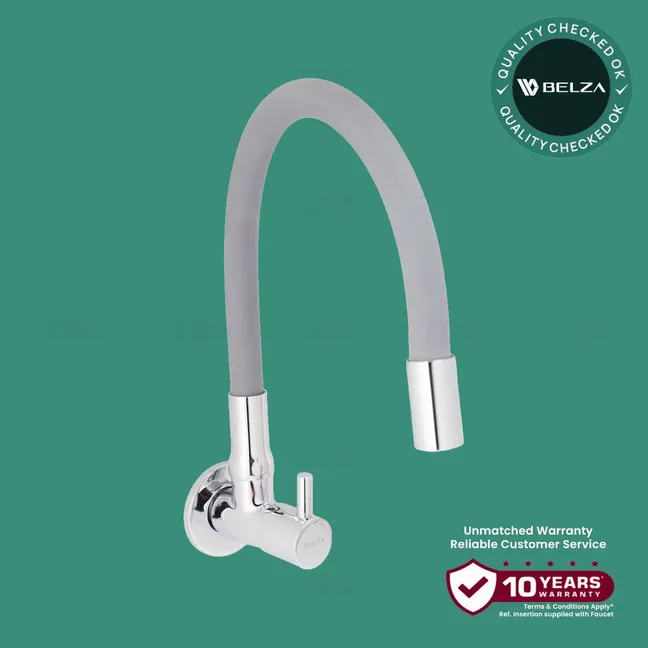 BELZA STREAM SINK TAP FLEXI- Grey