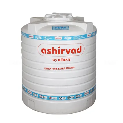 Ashirvad Water Tank 2000 Ltr - 3 Layer White Ashirvad Water Tank 2000 Ltr - 3 Layer White