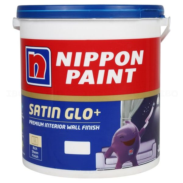 Nippon Satin Glo+ 3.8 L SGP2 Interior Emulsion - Base