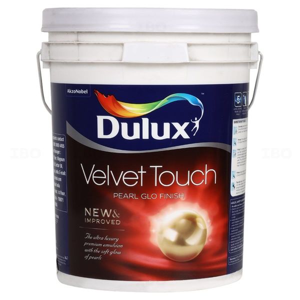 Dulux Paints Velvet Touch Pearl Glo 20 L Int White Base Interior Emulsion - Base