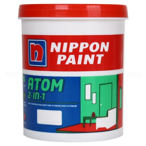 Nippon Atom 2 In 1 950 ml AT 2B Exterior Emulsion - Base Nippon Atom 2 In 1 950 ml AT 2B Exterior Emulsion - Base