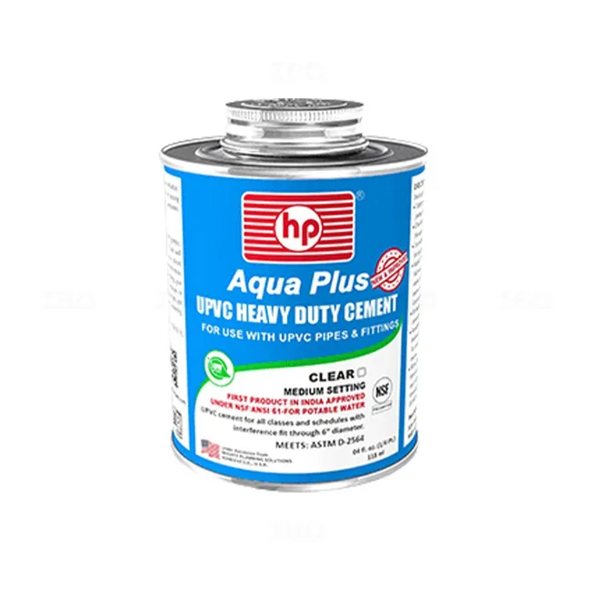 HP 904 UPVC CLEAR 118 ml  Tin Solvent Cement