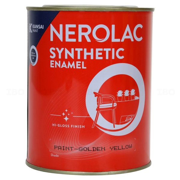 Nerolac Synthetic 1 L Golden Yellow Enamel-Color Nerolac Synthetic 1 L Golden Yellow Enamel-Color