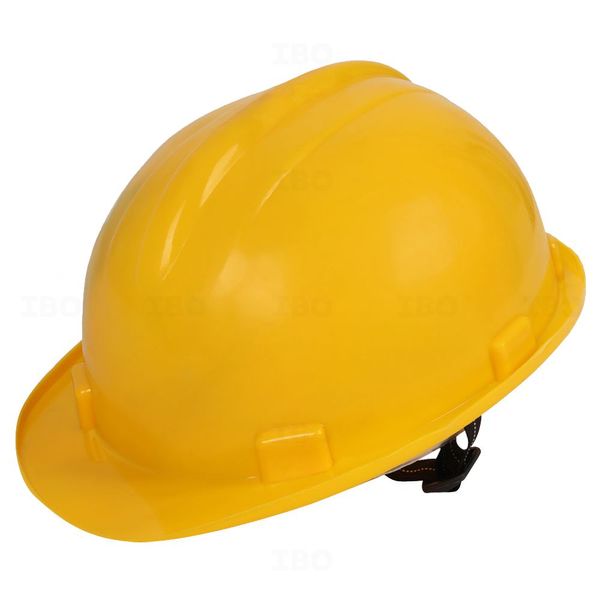 Volman HDPE Yellow Industrial Safety Helmet