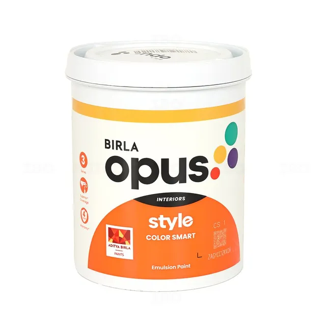 BIRLA opus CS 1 Style Color Smart Pastel 1 L Interior Emulsion - Base BIRLA opus CS 1 Style Color Smart Pastel 1 L Interior Emulsion - Base