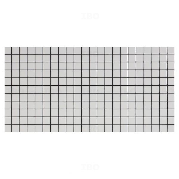 Somany Glosstra Mosaik White Glossy 600 mm x 300 mm Ceramic Wall Tile