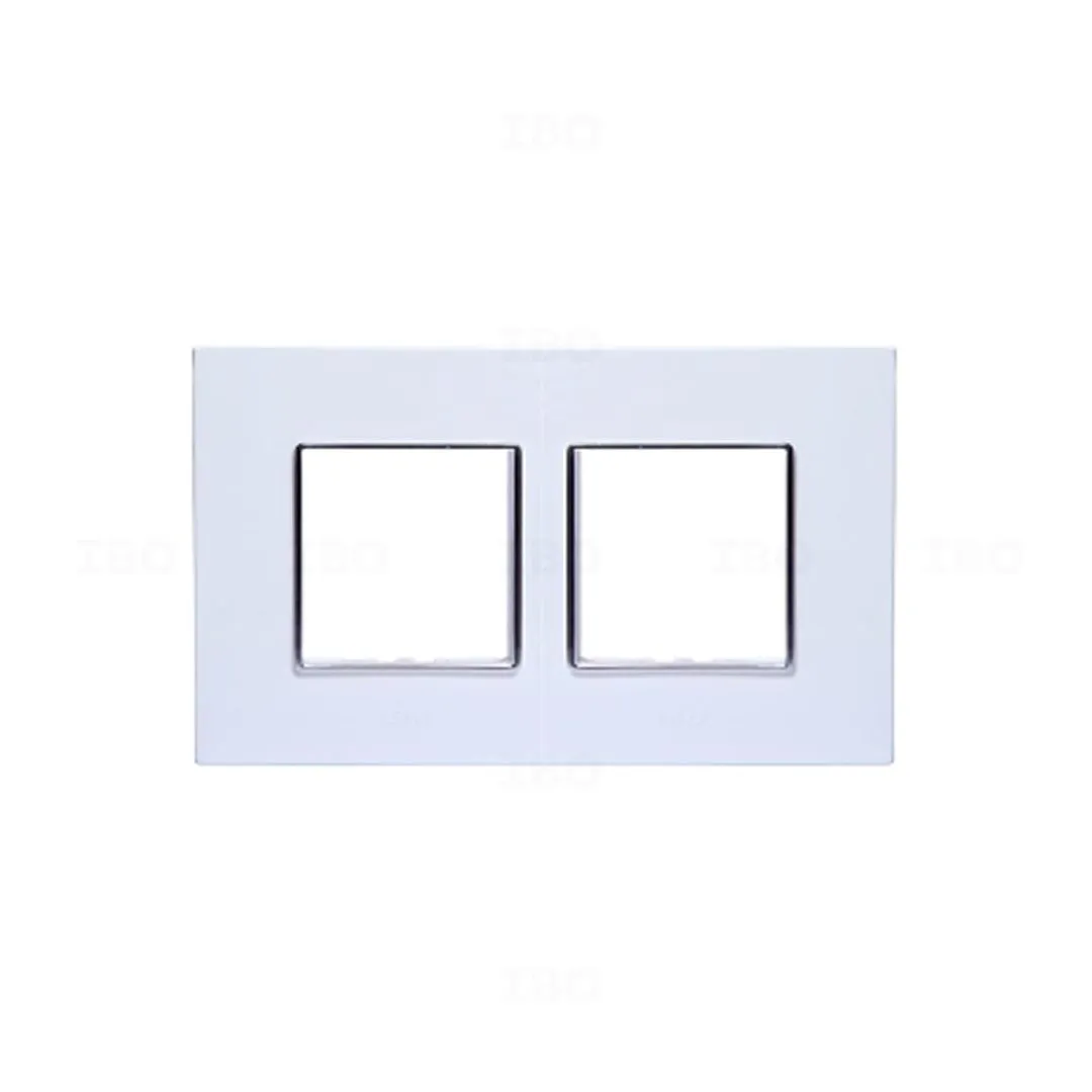GM G-Nine X Stela 4 Module Glossy Glossy White Switch Board Plate