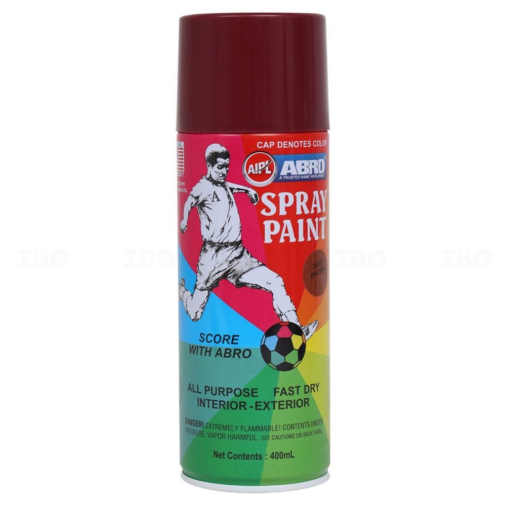 ABRO Deep Brown 400 ml Spray Paint ABRO Deep Brown 400 ml Spray Paint