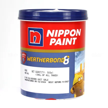Nippon Weatherbond 8 Quartz - Q6(OR) 900 ml Exterior Emulsion - Base Nippon Weatherbond 8 Quartz - Q6(OR) 900 ml Exterior Emulsion - Base