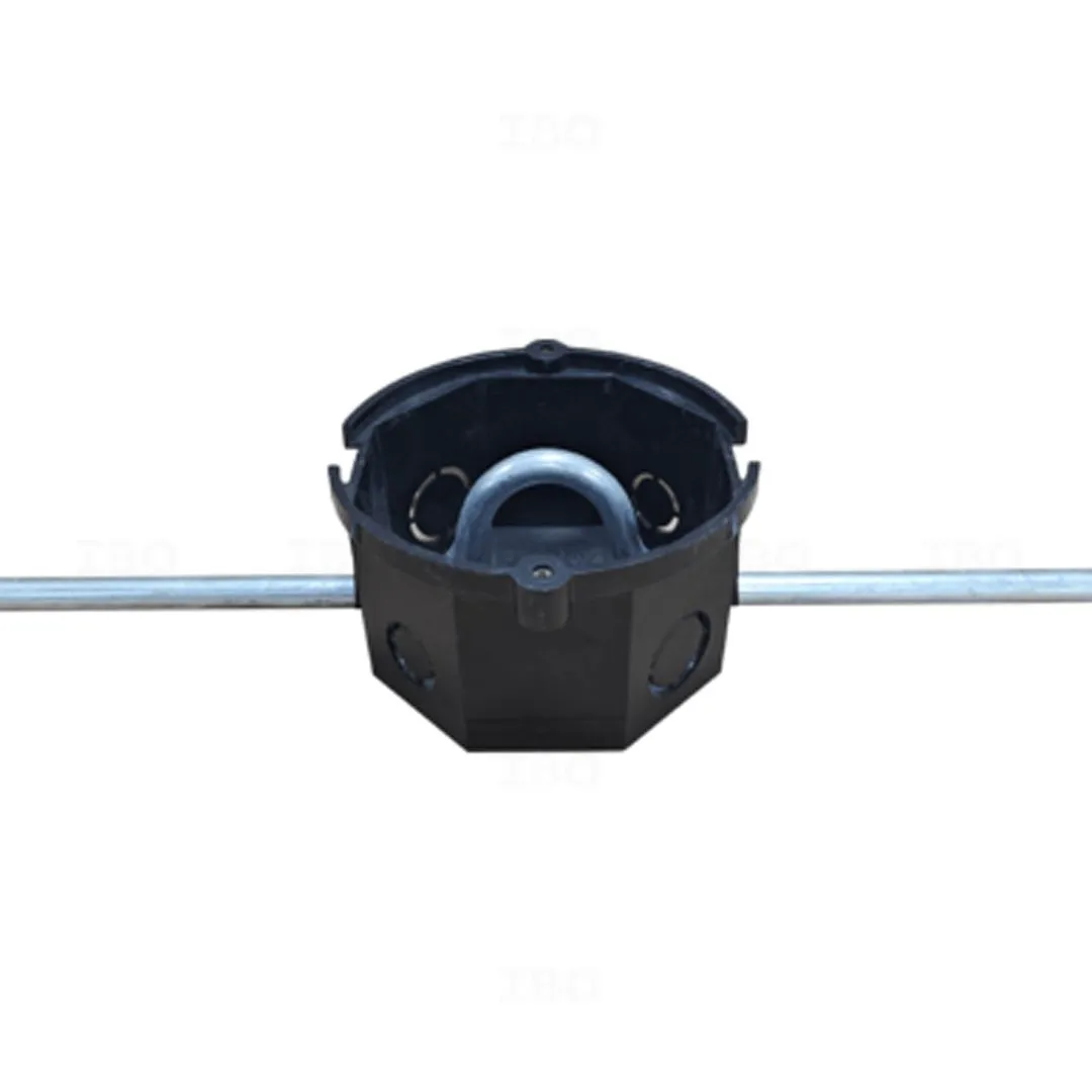 Finolex 0.8 mm Side Entry Black Ceiling Fan Box Finolex 0.8 mm Side Entry Black Ceiling Fan Box