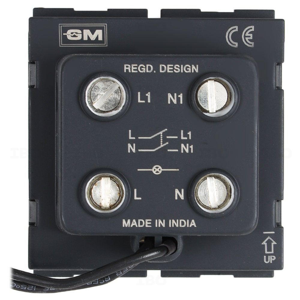 32 A White GM Electrical Modular Switch, ON/OFF, 240 V at Rs 24/nos in  Ahmednagar