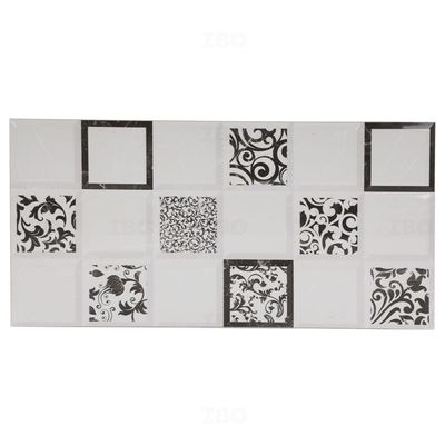 Somany Glosstra Alacia HL 01 A & B Glossy 600 mm x 300 mm Ceramic Wall Tile