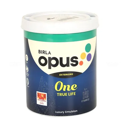 BIRLA opus TLI 1 One True Life Pastel 1 L Exterior Emulsion - Base BIRLA opus TLI 1 One True Life Pastel 1 L Exterior Emulsion - Base