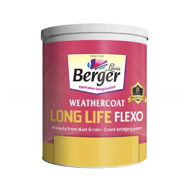 Berger Paints WC LONGLIFE FLEXO PO Base 10 L Exterior Emulsion - Base