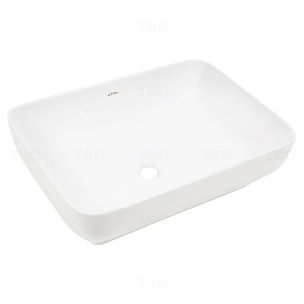 Cera 550 mm x 400 mm x 160 mm Snow White Table Top Basin Cera 550 mm x 400 mm x 160 mm Snow White Table Top Basin