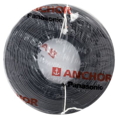 Anchor Advance FR 1.5 sq mm Black 180 m FR PVC Insulated Wire Anchor Advance FR 1.5 sq mm Black 180 m FR PVC Insulated Wire