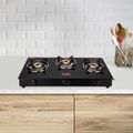 Prestige Magic Stainless Steel & Toughened Glass Gas Stove with Manual Ignition4