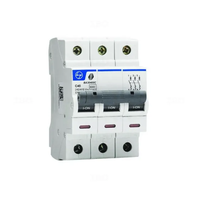 L&T Tripper Triple Pole 25 A C Curve MCB