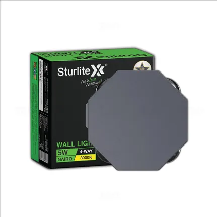Sturlite 5W 3000K ( LG-0162-5W-3K) Nario 4 Way Wall Light