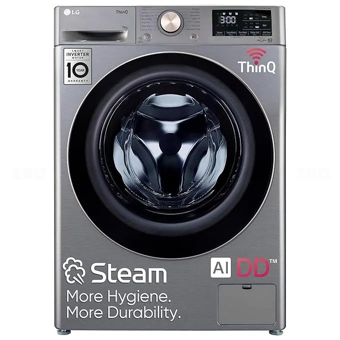 LG FAFL WMFHP1411Z9P 11 KG PLATINUM SILVER