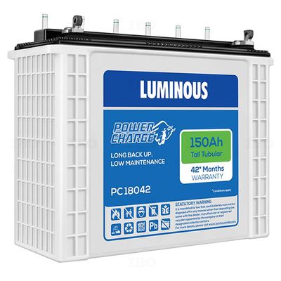 Luminous Power Charge 150 Ah Tall Tubular Battery