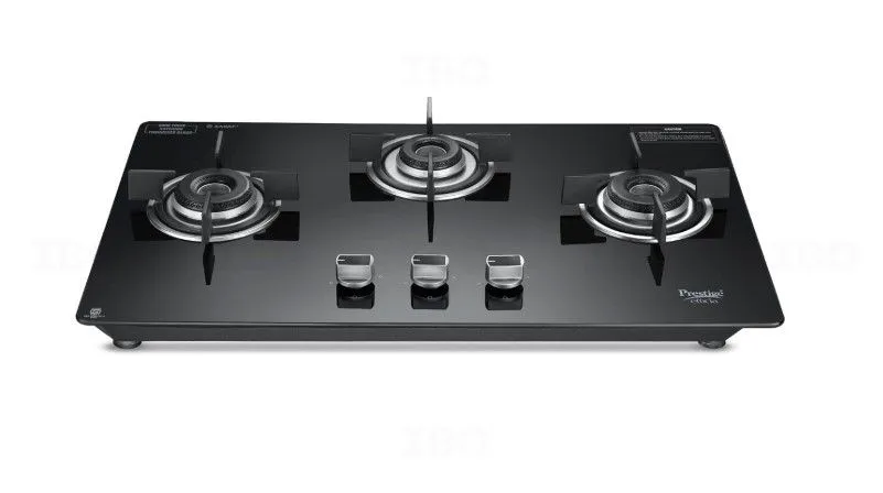 Prestige Efficia Convertible 3 Burner Glasstop Hob