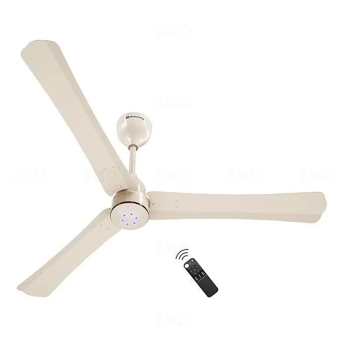 Atomberg 1200mm Renesa Halo Smart(Gloss Seasand Ivory) Ceiling Fan