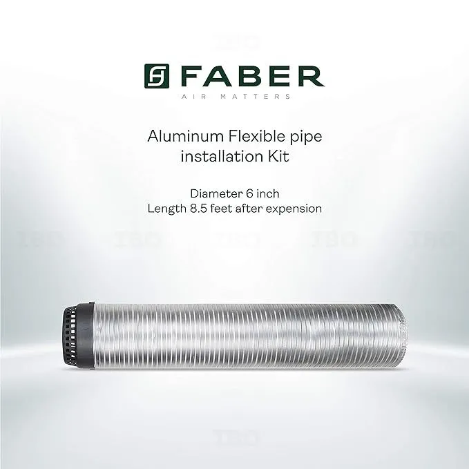Faber Chimney- Aluminium duct pipe kit