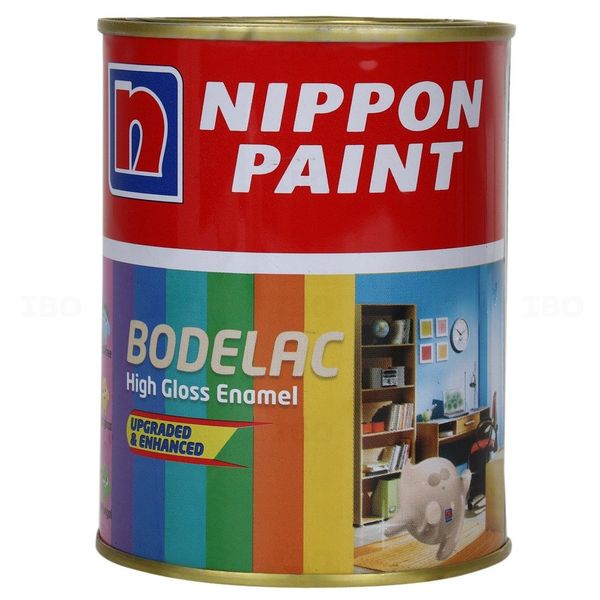 Nippon Bodelac 500 ml Brill White Enamel-Color Nippon Bodelac 500 ml Brill White Enamel-Color