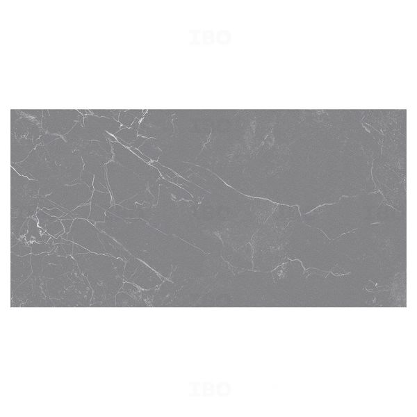 Orient Bell Marmi Grey DK Glossy 600 mm x 300 mm Ceramic Wall Tile