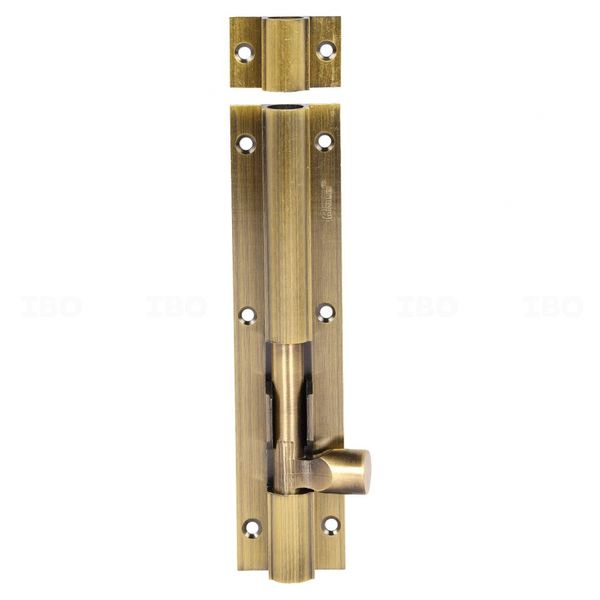 Amee Light Antique 8 in. Brass Tower Bolt