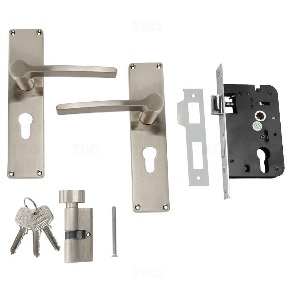 Godrej 2483 Silver Lever With Lock Godrej 2483 Silver Lever With Lock
