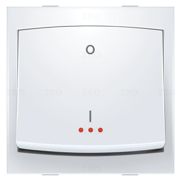 Anchor Ziva White 1 Way 32 A DP Modular Switch Anchor Ziva White 1 Way 32 A DP Modular Switch