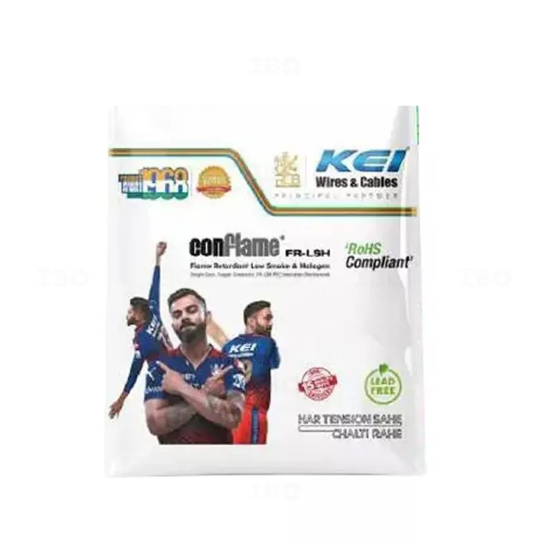 Buy KEI Conflame FR-LSH 1.5 sq mm Green 300 m FR-LSH PVC Insulated