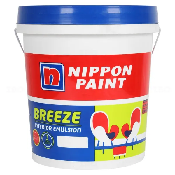 Nippon Breeze 10 L White Interior Emulsion - Color
